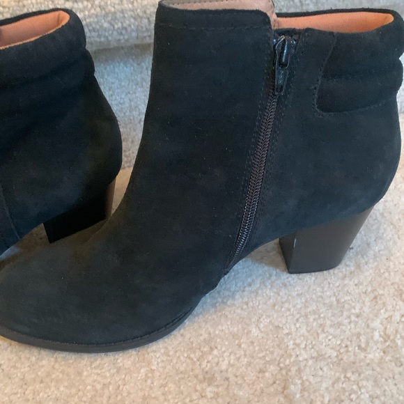 Vionic Black Suede Boots - Picture 3 of 6
